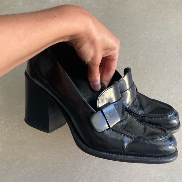 PRADA vintage loafer heels - Picture 2 of 10